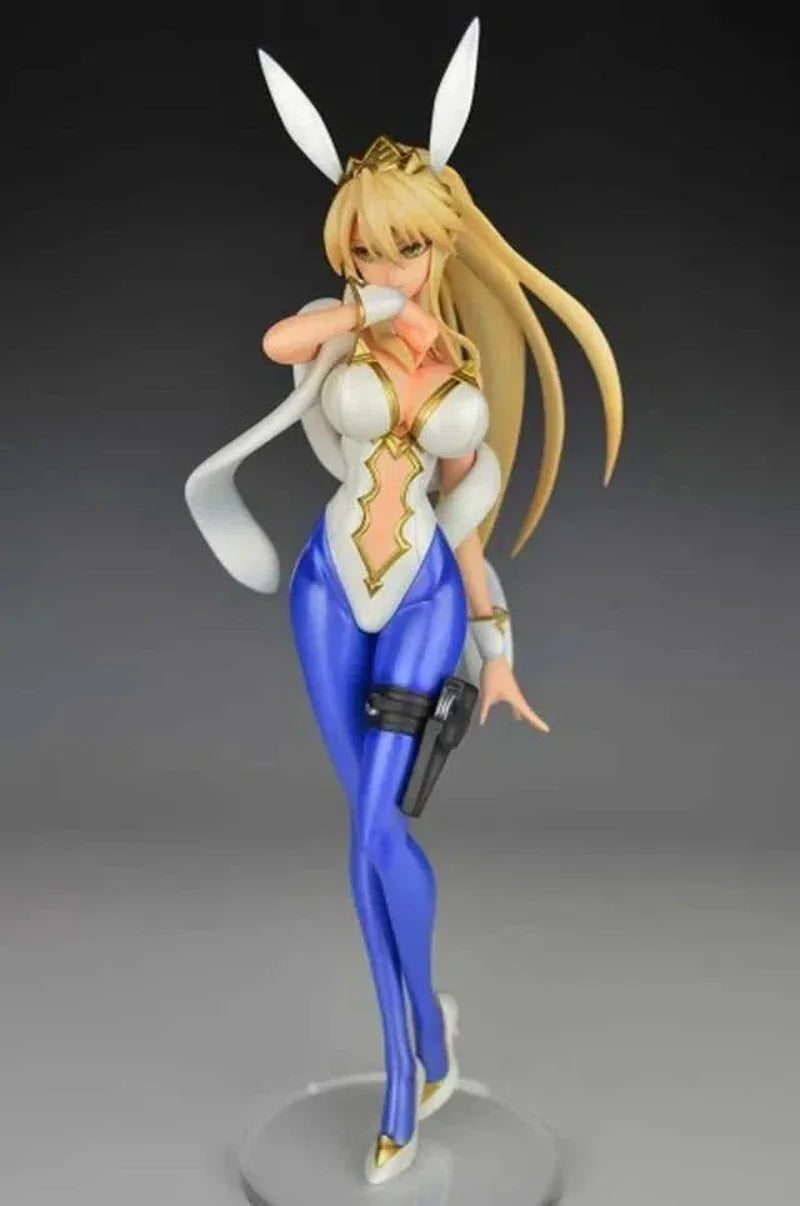 Anime-Spiel Fate Grand Order Altria Pendragon Figuren Kawaii Resin GK DIY Anleitung Weiß Montage Modell Statue Spielzeug Puppe Geschenk