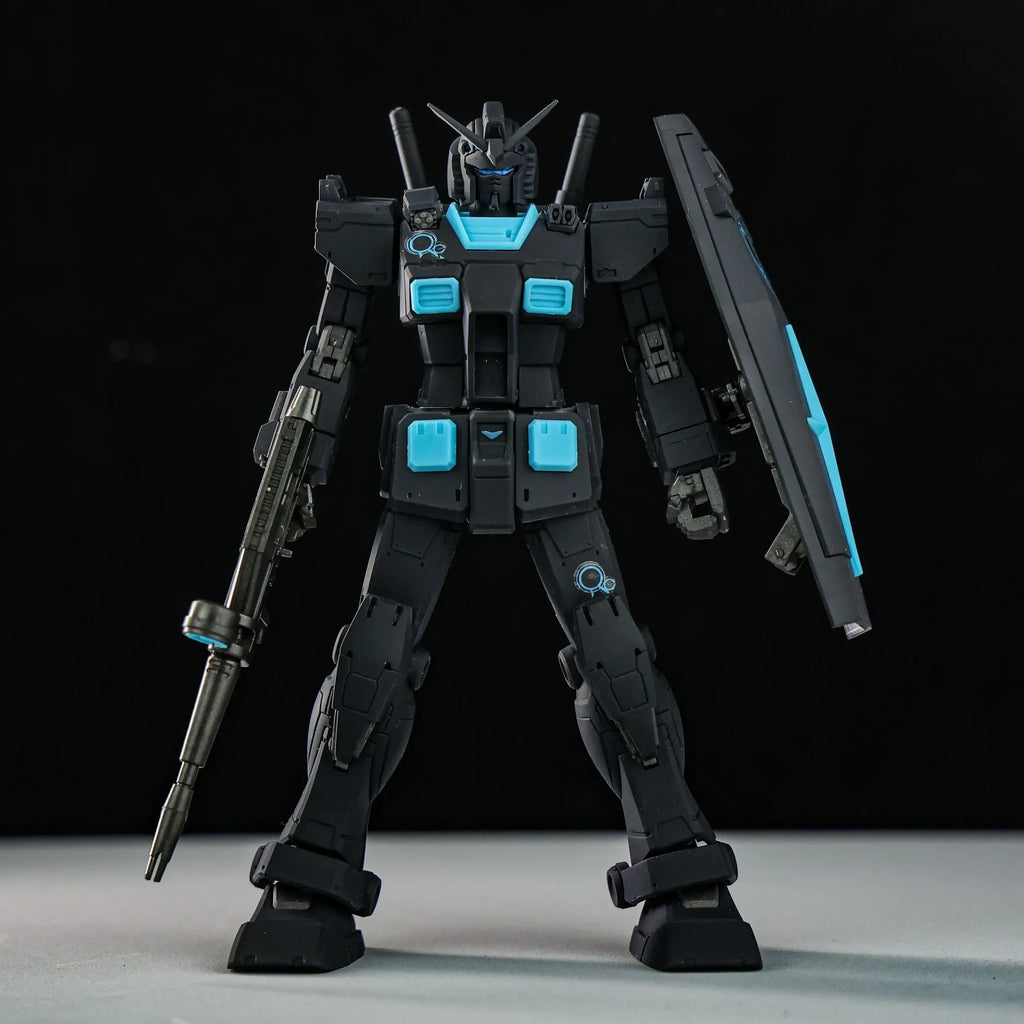XINGDONG Modell RX-78-2 Neonblau Actionfigur, Maßstab 1/144, Montageroboter, Modellbausatz, Plastikspielzeug, Sammlerstück, Geschenk