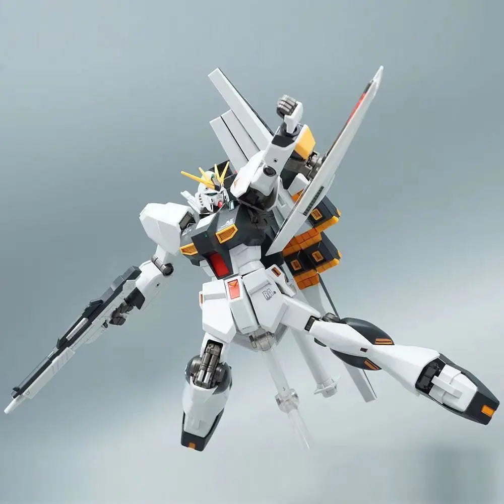 Bandai spot Gundam cartoon anime collection model HG new life light 192 1/144 attack free assembly model toys very fast delivery