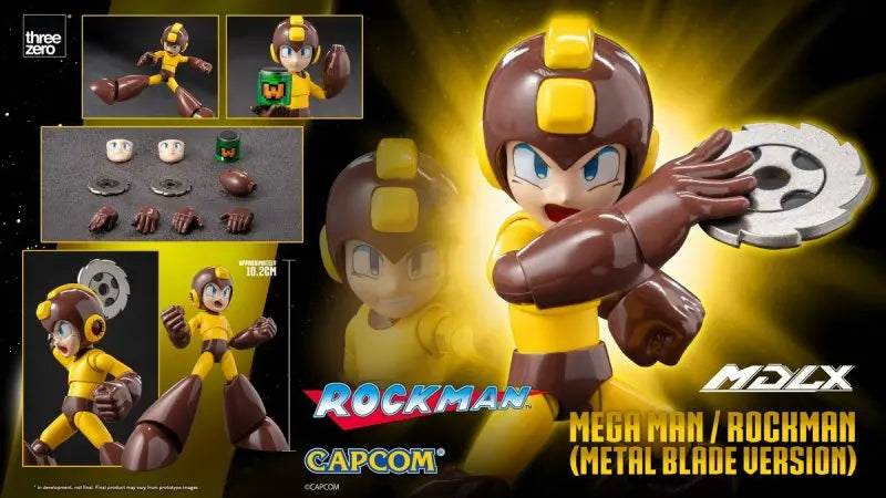 Original 3A Threezero 3Z05730A0 MDLX Mega Man X Action Figure Figure Collection Gift Original Rockman Action Model Figure