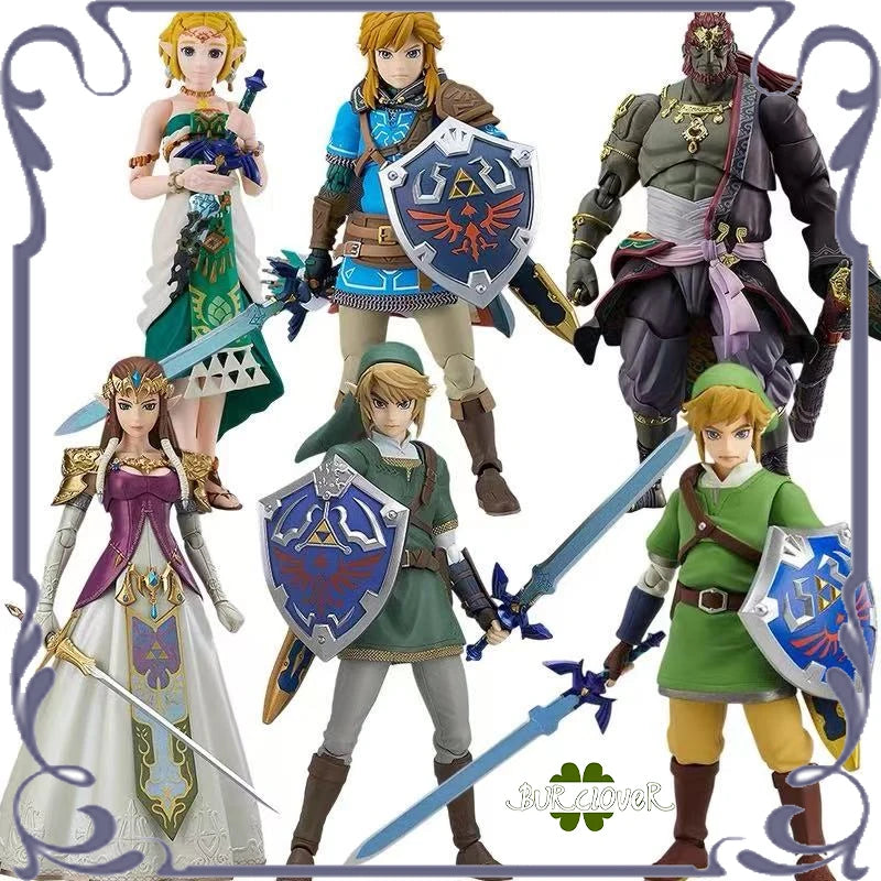 Max GSC Original FIGMA The Legend of Zelda Tears of the Kingdom Ganonlink Twilight Princess Figurine Breath of the Wild Peripher