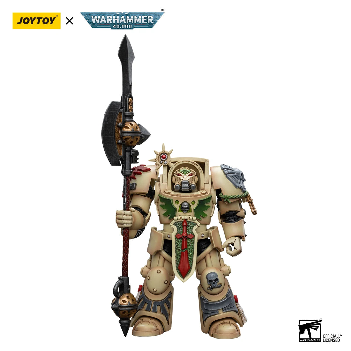 【JOYTOY】1/18 Action Figure WARHAMMER 40K Dark Angels Deathwing Champion Model Toys