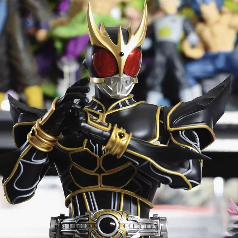 45cm Kamen Rider Anime Figure Masked Rider Kuuga Perimeter PVC Model Statue Desktop Decoration Ornaments Kids Birthday Gifts Toy