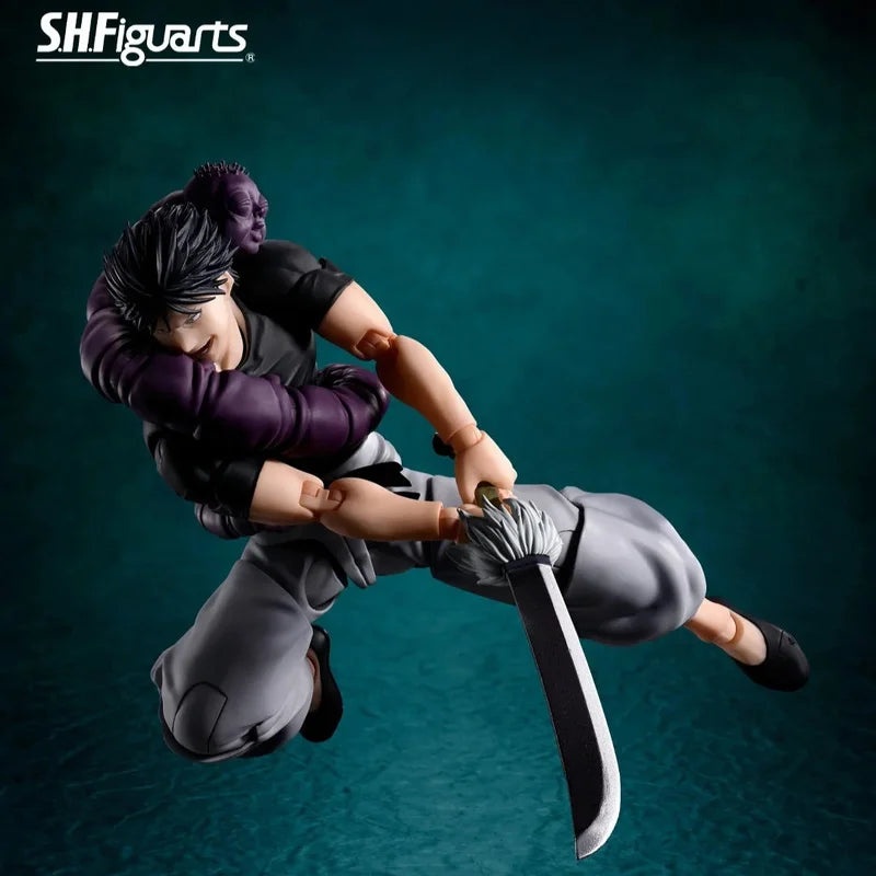 Genuine S.H.Figuarts Shf Toji Fushiguro Model Kit Anime Action Fighting Figure Birthday Holiday Gift Surprise Collectible