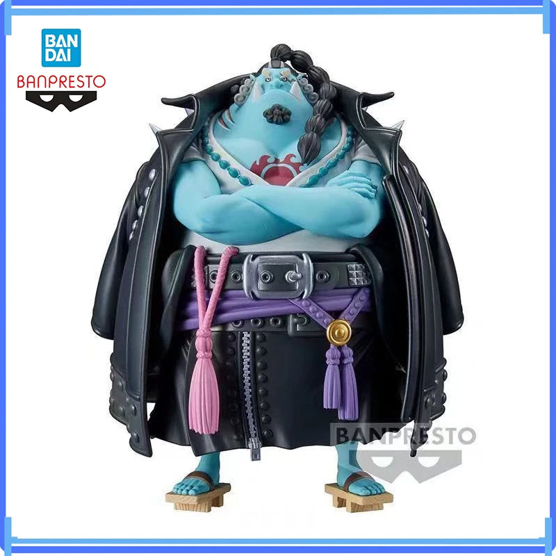 Bandai In Stock Banpresto One Piece Film Red Dxf Jinbe 16Cm Original Pvc Anime Figure Action Figures Model Boxed Toys Gifts