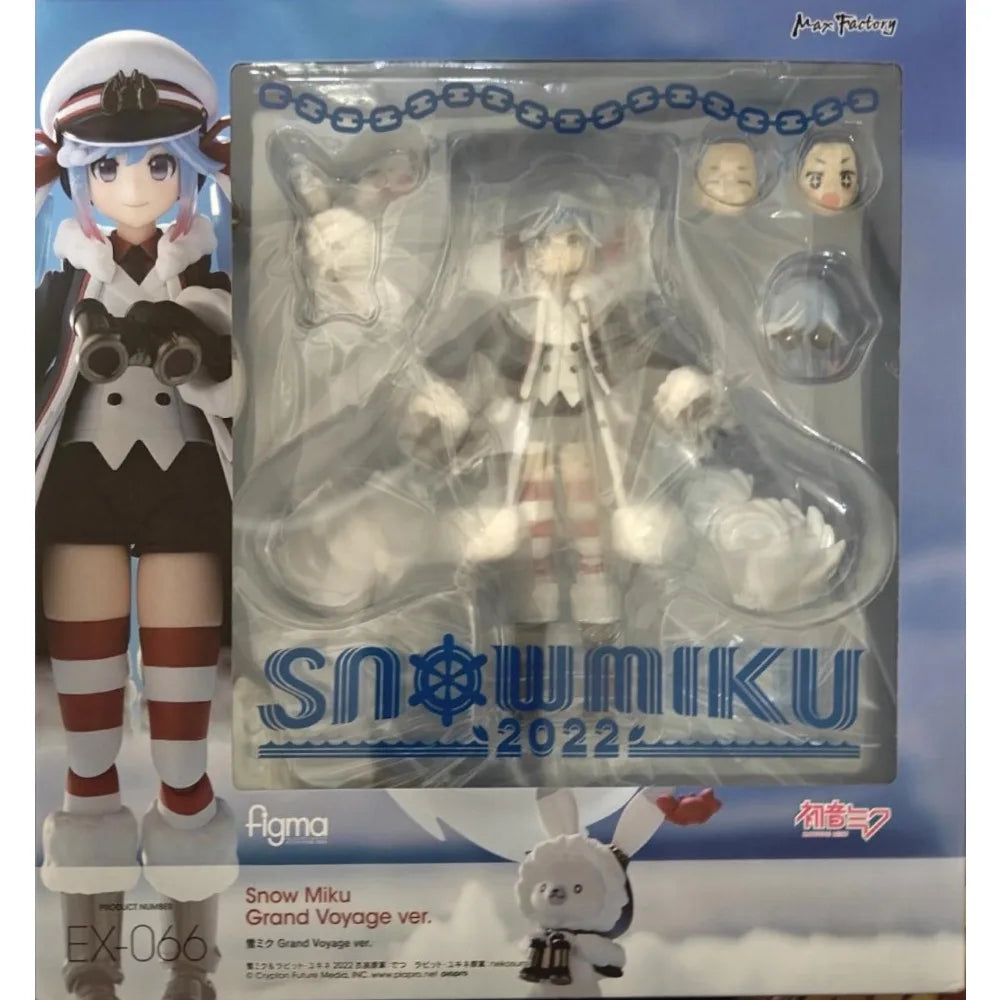 Good Smile figma Snow Miku 2022 Grand Voyage 2019 Action Figure Collectible Hobby Plastic Model Kit Multiple Styles Available