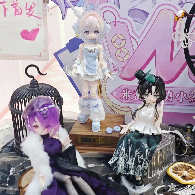 Come4free Minty V3 Fortune Slip Spirit Mystery Boxes 1/8 Movable Doll Costume Bjd  Doll Action Figure Toy Favorite Gifts