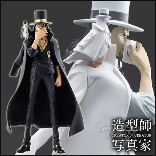 ONE PIECE Banpresto Rob Lucci Black clothes white clothes Anime Figure Toy Gift Original Product