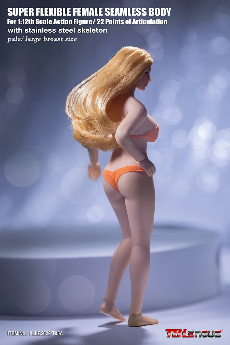 TBLeague Phicen 1/12 Scale TM01A TM02A T01A T01B T02A T02B T03A T03B T04A T04B T05A T05B Female/Male Pale/Suntan Body With Head