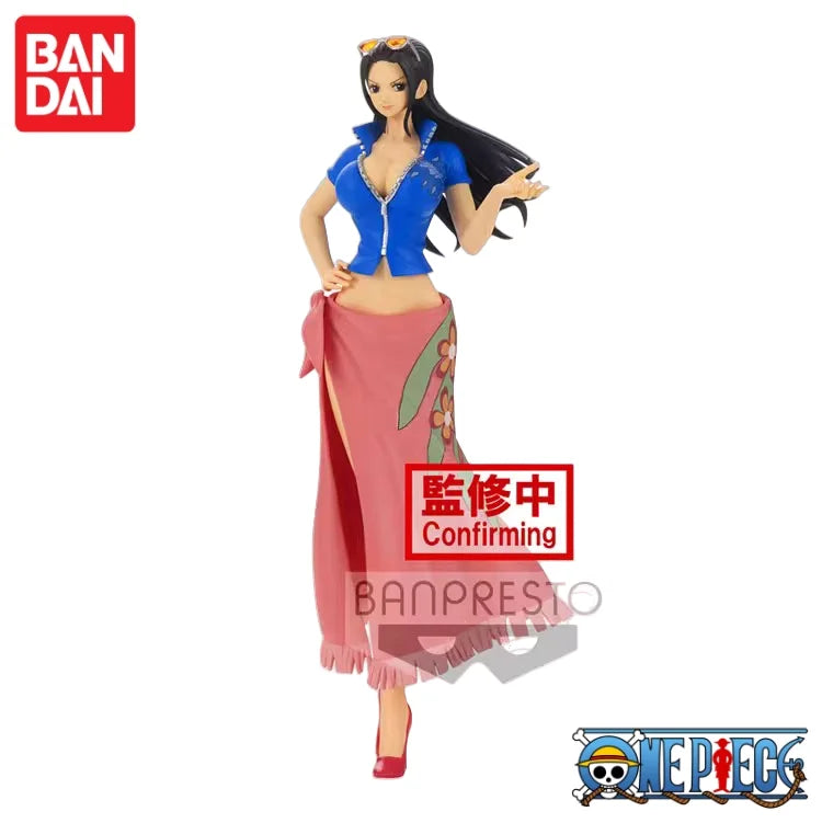 В наличност Оригинални Bandai One Piece Аниме Нико Робин Екшън Фигурки Колекционерски Модел Glamour Flash Две години По-късно Играчки