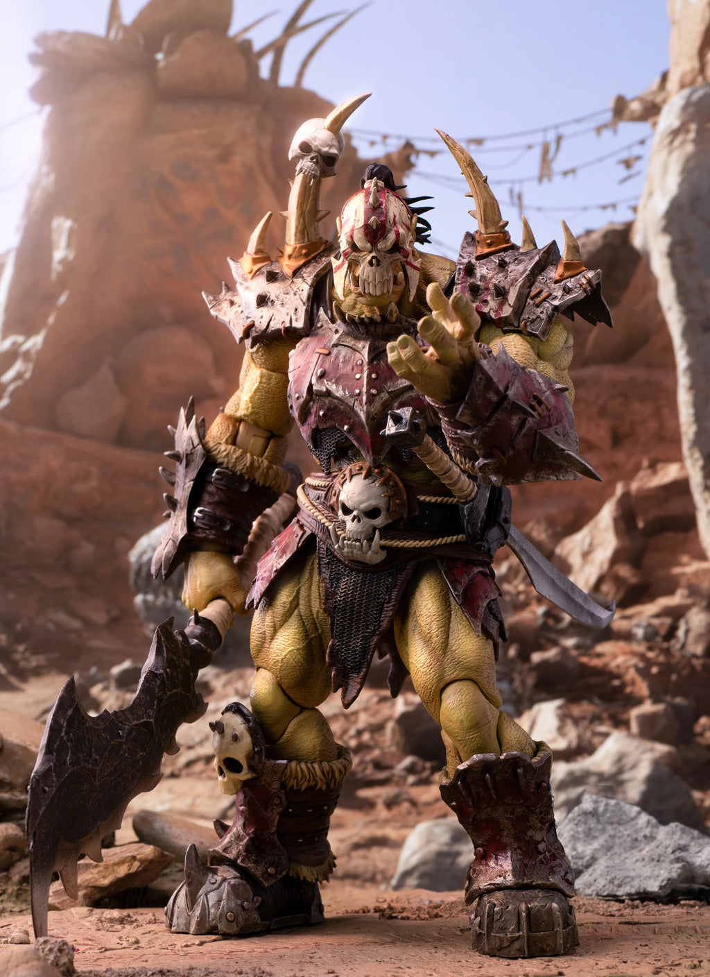 Metytoyz 2024 WF Limited Adventurer World Orc Ork Captain Kagas Bounty Hunter Bloody Hands Morlock Action Figure Special Edition