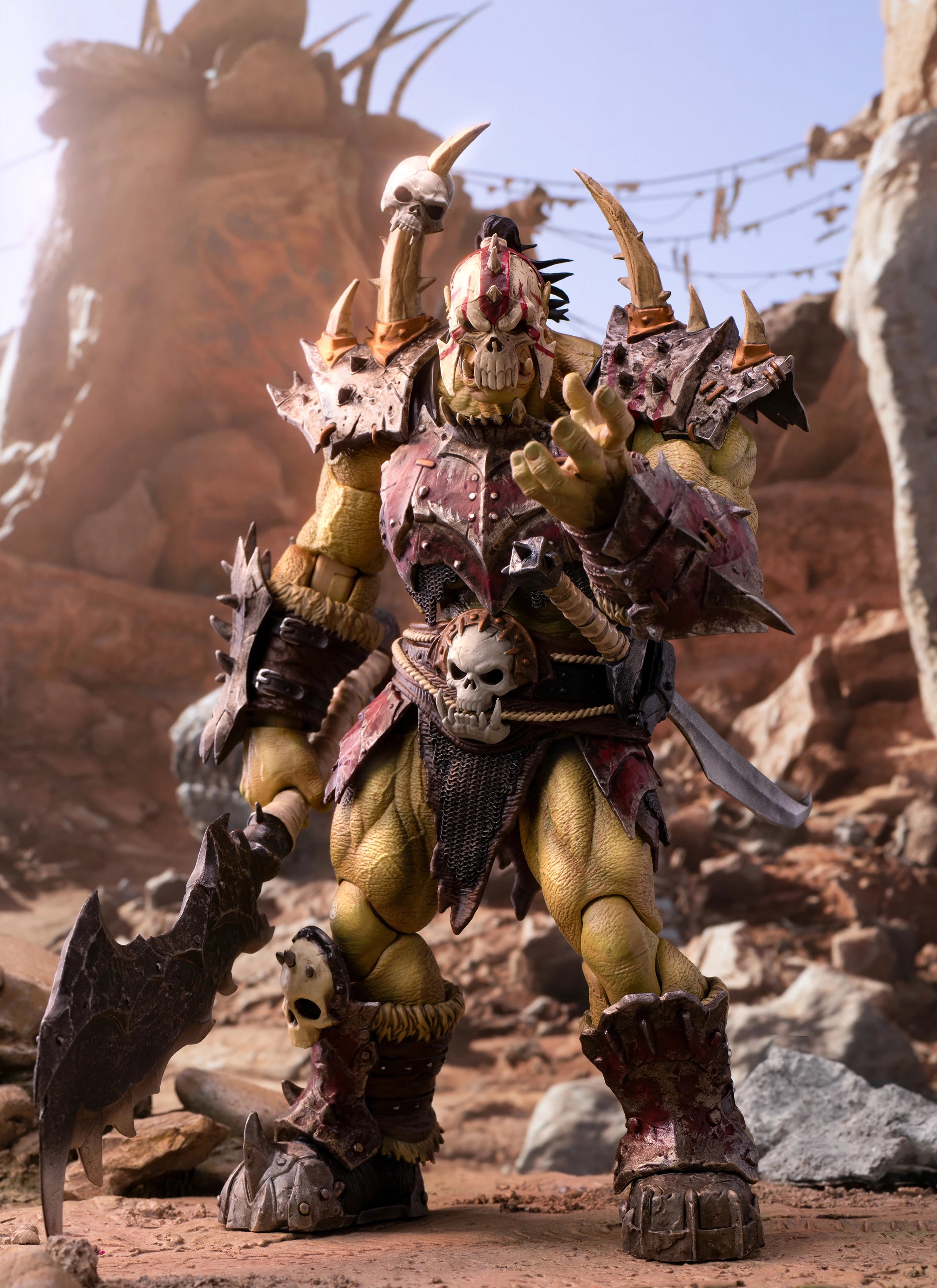 Metytoyz 2024 WF Limited Adventurer World Orc Ork Captain Kagas Bounty Hunter Bloody Hands Morlock Action Figure Special Edition