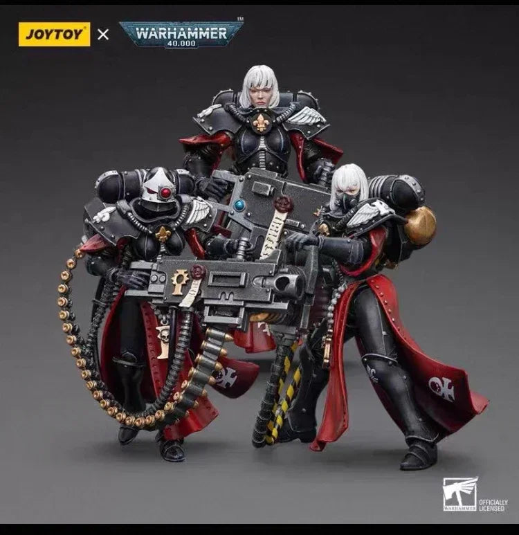 【In Stock】JOYTOY  40k 1/18 Action Figures Anime 10.7cm Adepta Sororitas Retributor with Heavy Flamer Collection Model Toys