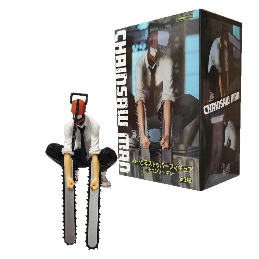 Chainsaw Man Denji Anime Figure Denji/Power Action Figure 1560 Chainsaw Man Denji Figurine Adult Collectible Model Doll Toy