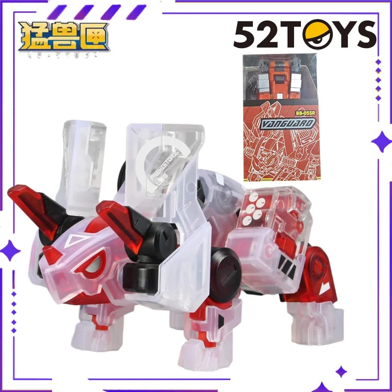 Spot 52TOYS Original BEASTBOX Beast Box Series, Delta Final EDITION, Transformable Toy Assembly Model, Gift for Children Collect