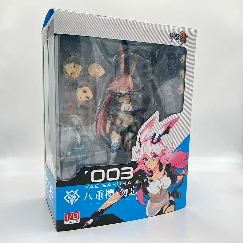 28cm Honkai Impact 3rd Theresa Apocalypse Anime Girl Figure Houkai Sakura Yae/Kiana Kaslana Action Figure Collection Model Toy