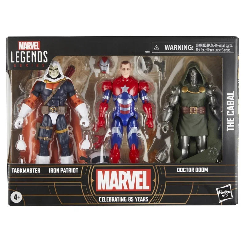 Hot Marvel Legends 85th Anniversary Doctor Doom Iron Patriot Taskmaster Action Figure - Collectible Toy For Kids And Anime Fans