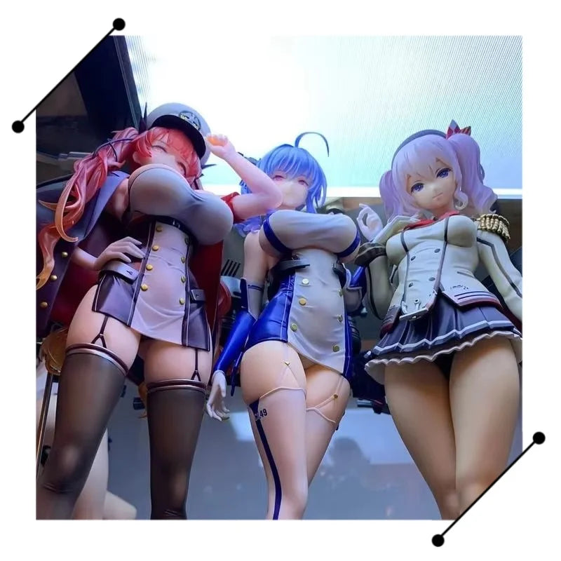 Kantai Collection Figur Kan Colle Kashima Hibiki Azur Lane Anime Girl PVC Actionfigur Spielzeugspiel Statue Sammlung Modell Puppe