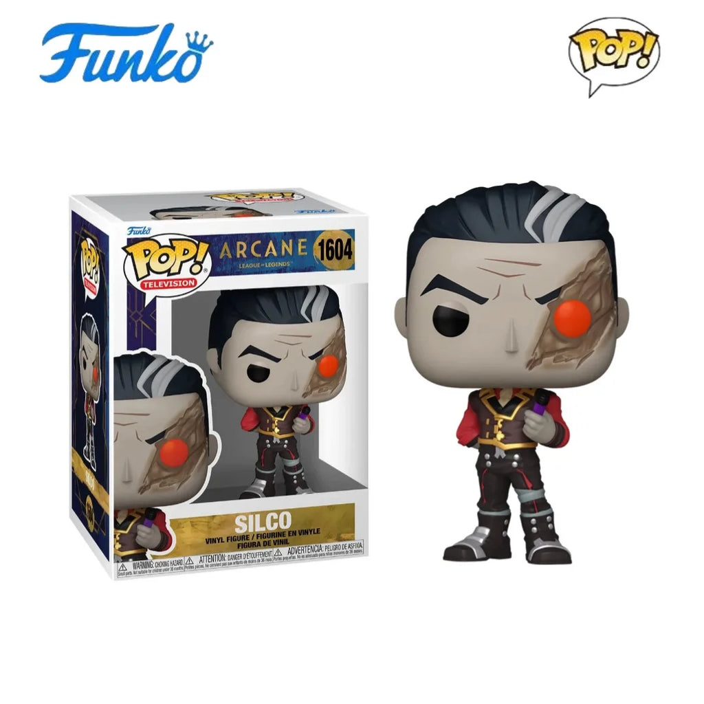 Jinx Action Figure Funko Pop League of Legends Series Vi Ekko Silco Figure Model Original Limited Edition Collectible Toy Gifts