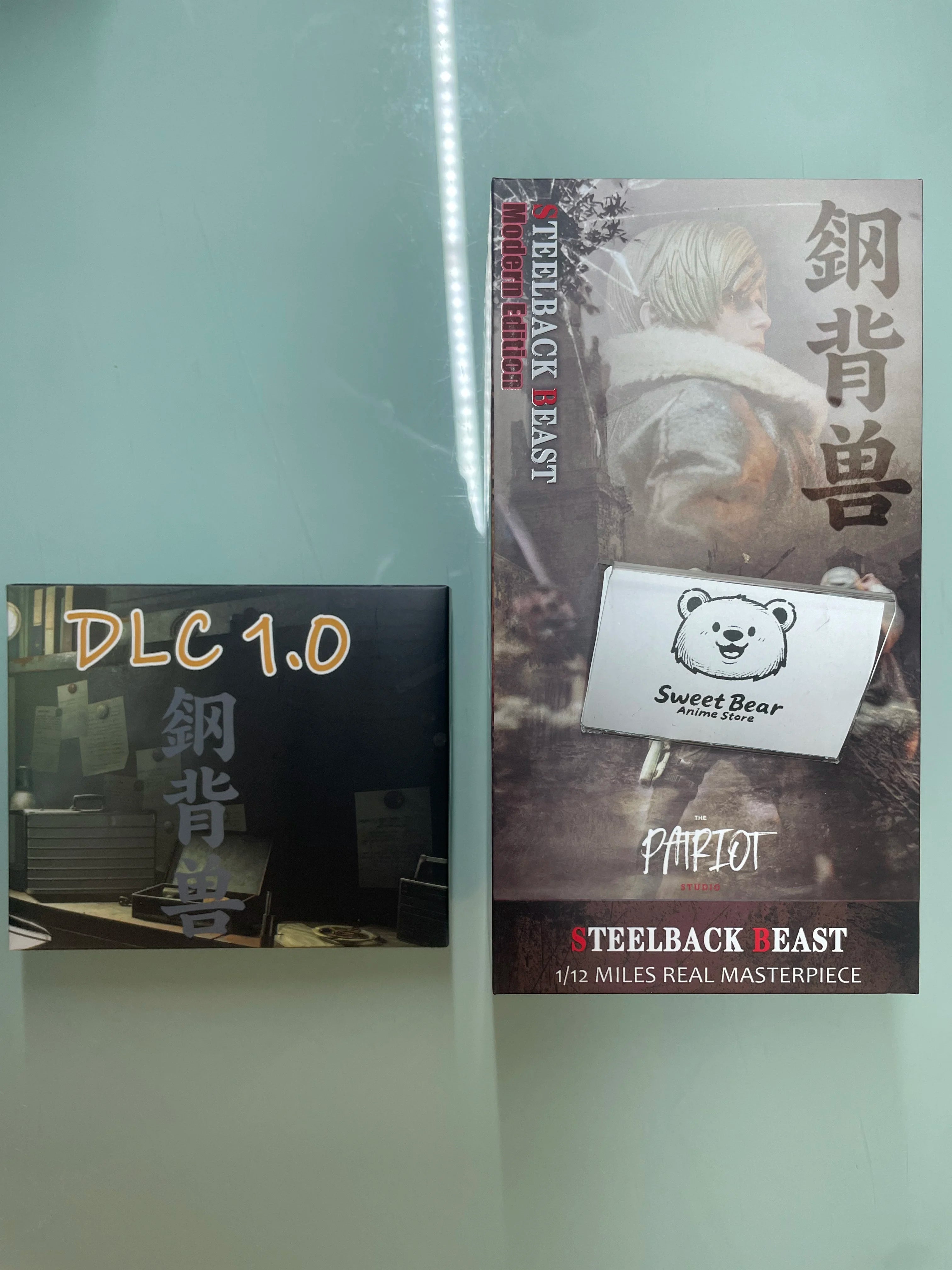 In Stock PATRIOT STUDIO Leon Resident Evil Steelback Beast 1/12 Scale Action Figure Anime Model Trendy Toys Desktop Doll
