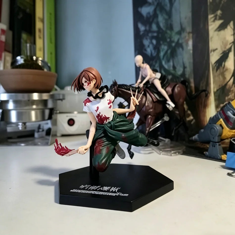 New Graffiti Battle Jujutsu Kaisen Anime Figure Fushiguro Megumi Kugisaki Nobara PVC Action Figures Model Toys