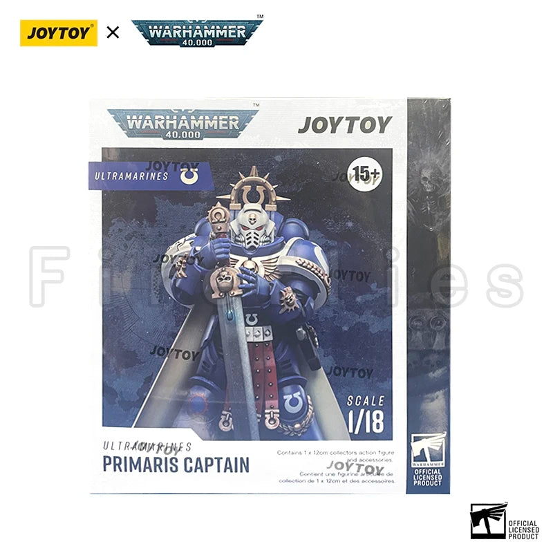1/18 JOYTOY Action Figure 40K Primaris Captain Re-issue Version Anime Collection Model Toy