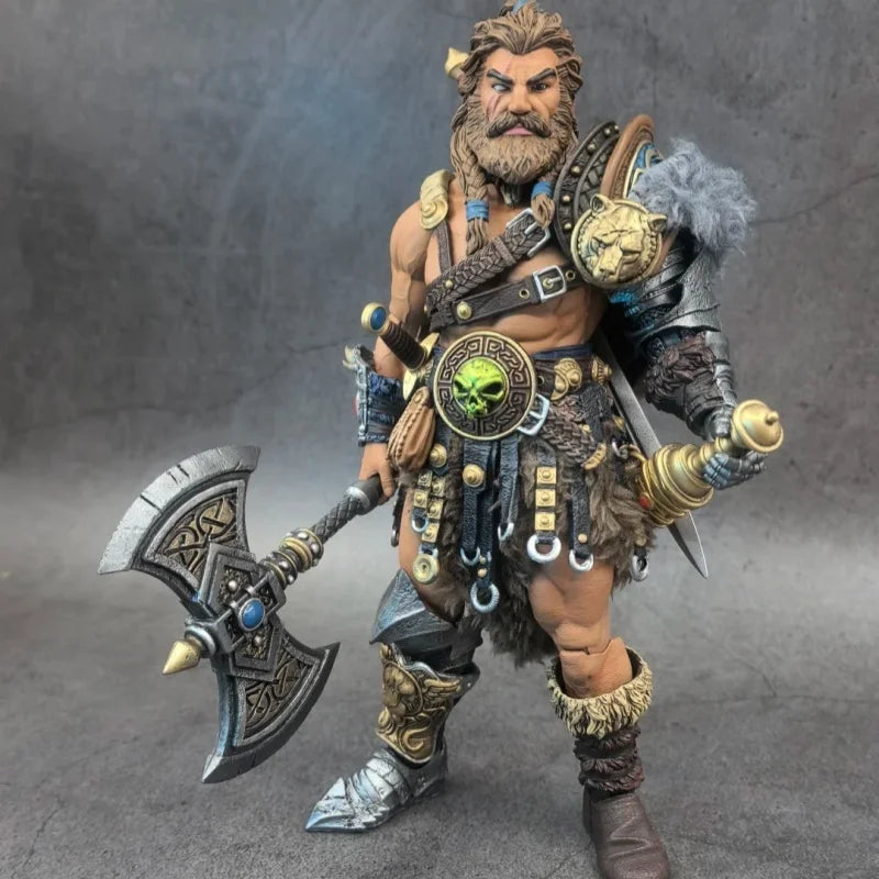 Four Horsemen Studios Mythic Legions Undead Skeleton Spearman Warrior Action Figure With Replaceable Accessories For Collectors