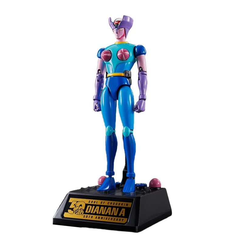 Fast Shipping Bandai Anime SOUL OF CHOGOKIN GX-108 RHEIN X1 GX-11R DIANAN A 50TH Original Model Toys Action Figure Children Gift