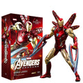 Originales ZD Toy 10TH- Aniversary Series Iron Man Mark 85(2.0) Light 1:10 Scale Iron Collection Infinity Saga Figure Toy