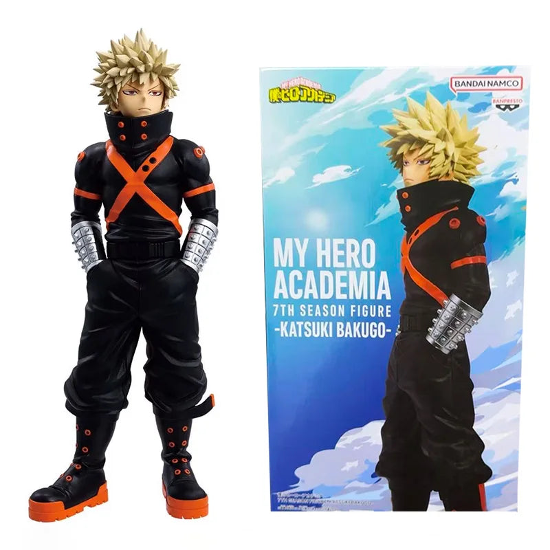 Neue BANPRESTO My Hero Academia 7. Staffel Figur Katsuki Bakugo Figur Anime Modell Originalverpackung