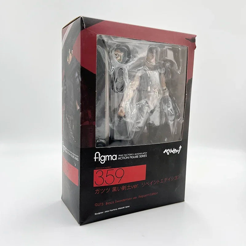 25cm Berserk Guts L Anime Figure Guts Berserker Armor Action Figure Berserk Black Swordsman Figurine Collectible Model Doll Toys