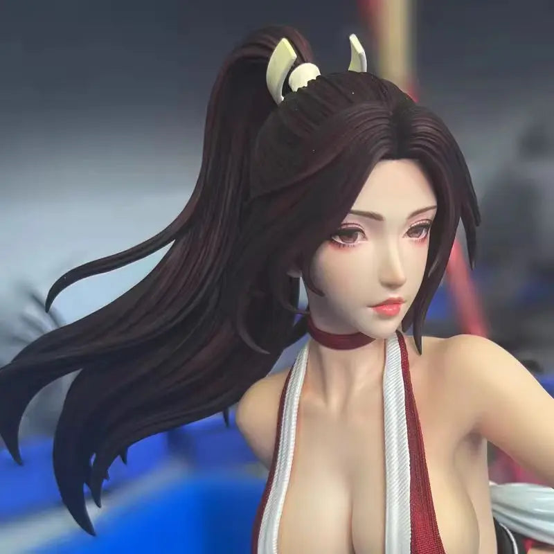 48 cm Shiranui Mai 1/4 Mädchenfigur, japanische Anime-Figur, PVC-Actionfigur, Spielzeugmodellpuppe