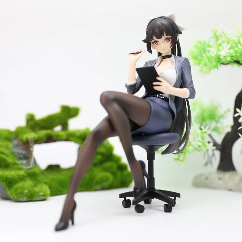 Neue 17cm Azur Lane Figur Ijn Takao Figurine Pvc Spiel Statue Erwachsenen Sammlung Modell Schreibtisch Dekoration Puppe Spielzeug Junge Halloween Geschenk