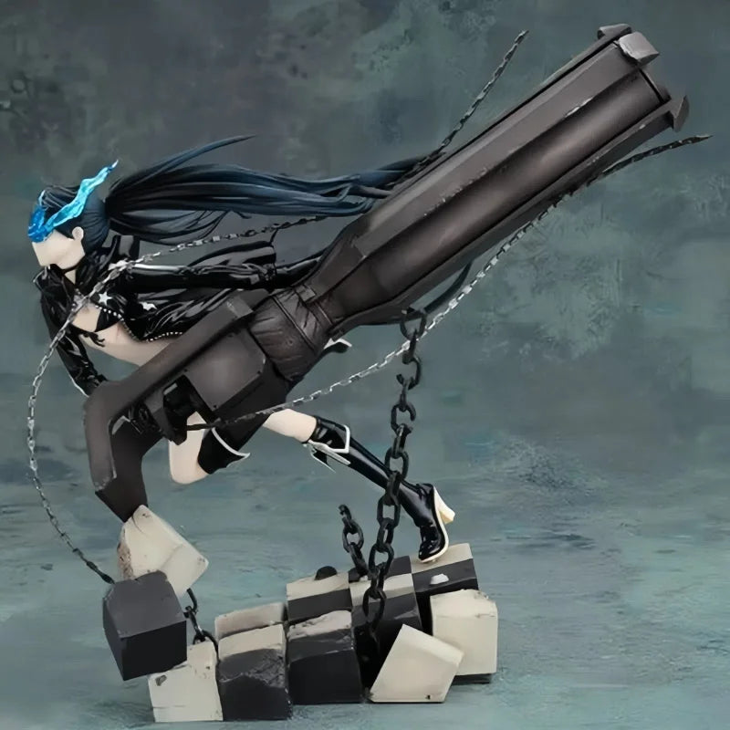 15cm Black Rock Shooter Brs Two Colors Beautiful Anime Girl Figure Boys Collection Model Doll Desk Decoration Gk Statue Toy Gift