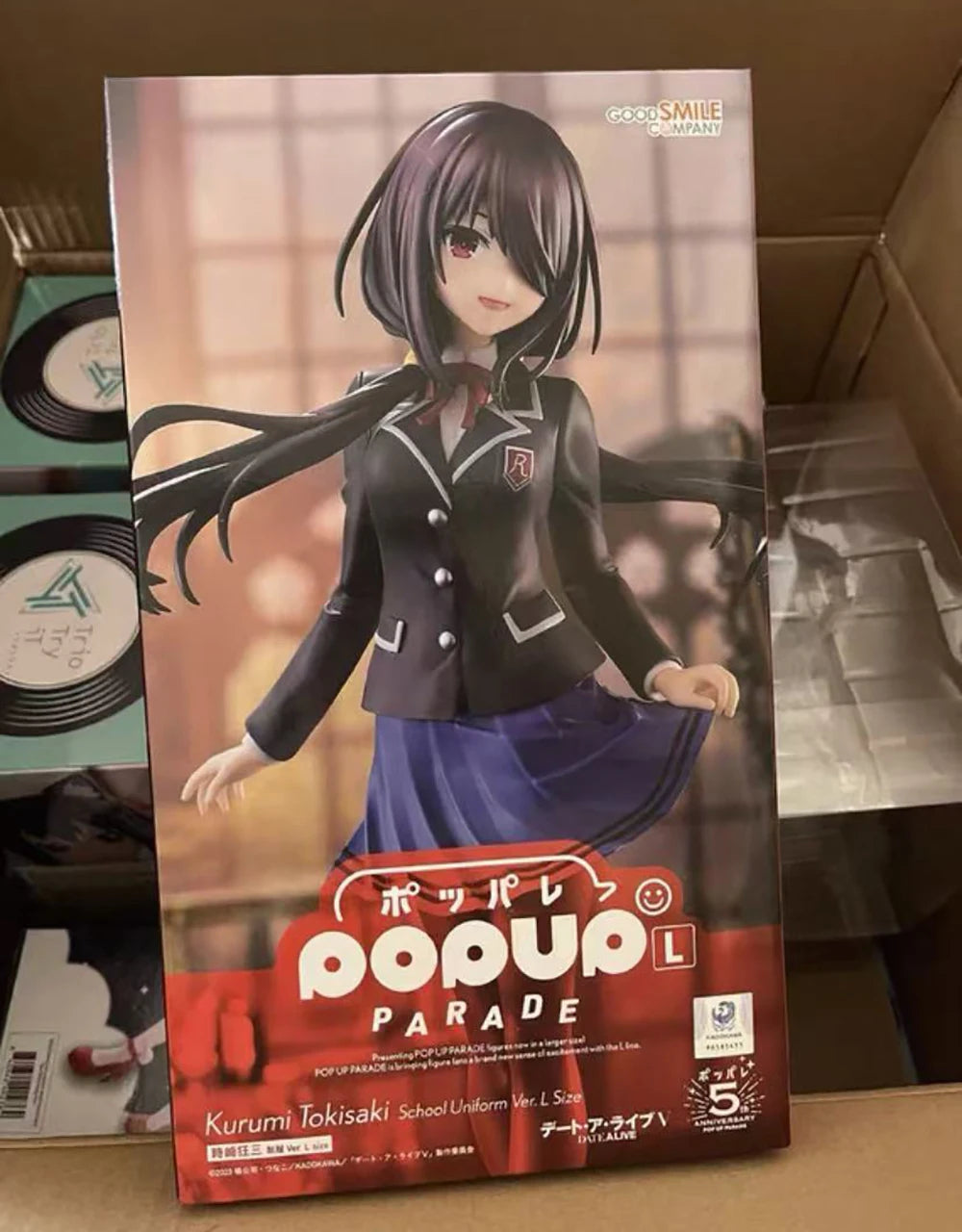 Original in Stock Good Smile Company Prepainted Pop Up Parade Date A Live V Tokisaki Kurumi Anime Figure Decoration Collection