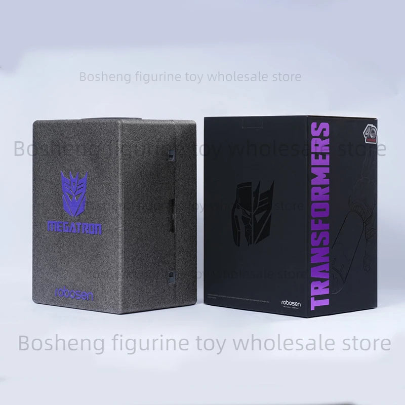 Hasbro robosen Transformers Megatron Auto-Converting Robot Flagship Action Figure boy birthday gift model smart robot