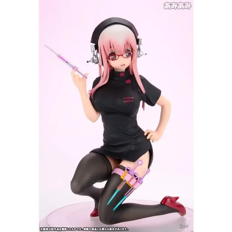 【In Stock Original 】SUPER SONICO Orchid Seed 17cm PVC Anime Action Figure Collectible Model Collection Limited Gift Toys