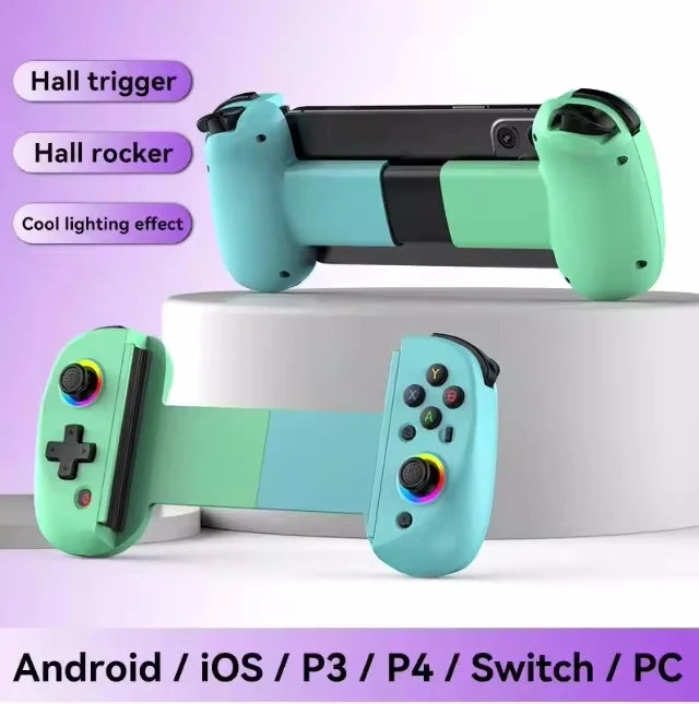Wireless Bluetooth Control For PS4 PS3 Switch iPhone Android Mobile PC Cell Phone Tablet Hall Gamepad Gaming Controller Game Pad