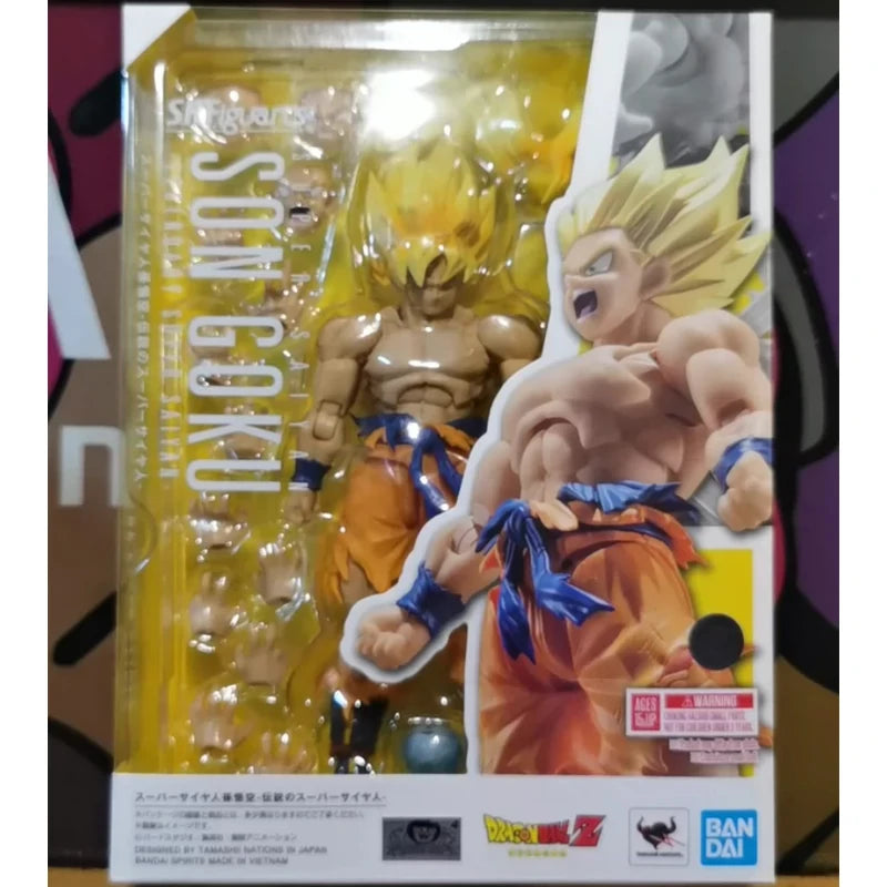 In Stock BANDAI S.H.Figuarts Son Gohan Vegeta Android 16 Frieza Turtle Dodoria Dragon Ball Z Action Figure Collection Gift
