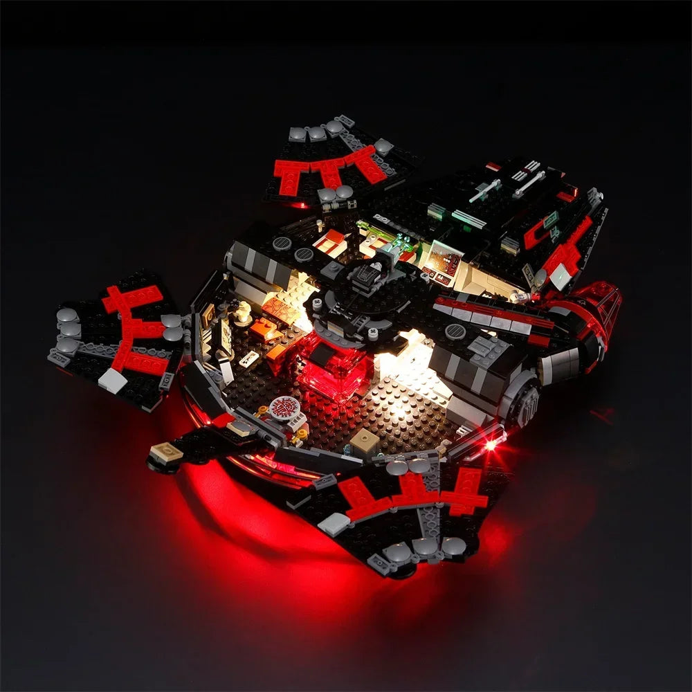 Ship From Italy Lighting Kit For LEGO 75389 Millennium Falcon The Dark Falcon Not Building Block(Only Lighting Set)
