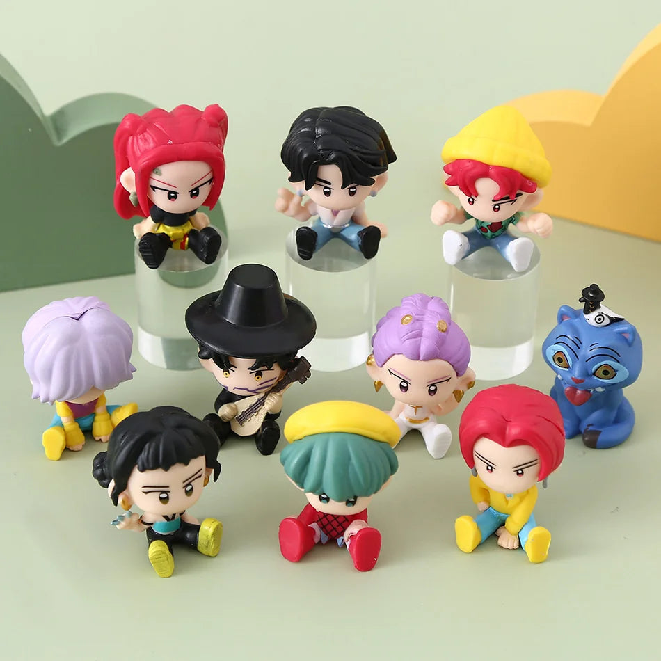 HOT Anime Kpop Demon Hunters Witch Hunter Figure High Appearance Q Version Doll Girls/Boys Group Decorative Doll Holiday Gifts