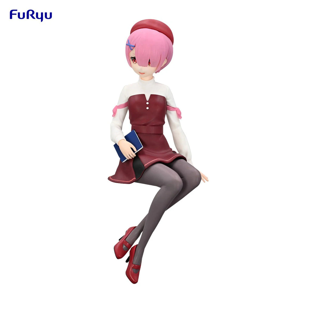 100 % Original auf Lager FuRyu Nudelstopper-Figur Re:Zero Kara Hajimeru Isekai Seikatsu Ram Bungaku Style Collection Series