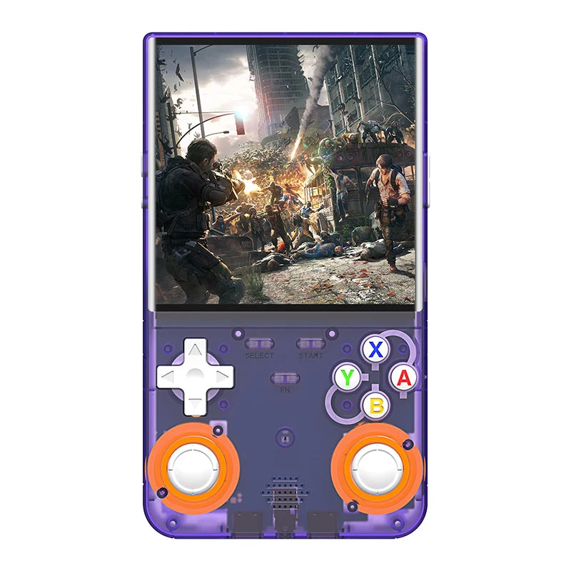 R36 ULTRA  4inch IPS Screen Handheld Game Players Open Source Console Retro Pocket Video Player 64G/128G Up to 20000+ Games
