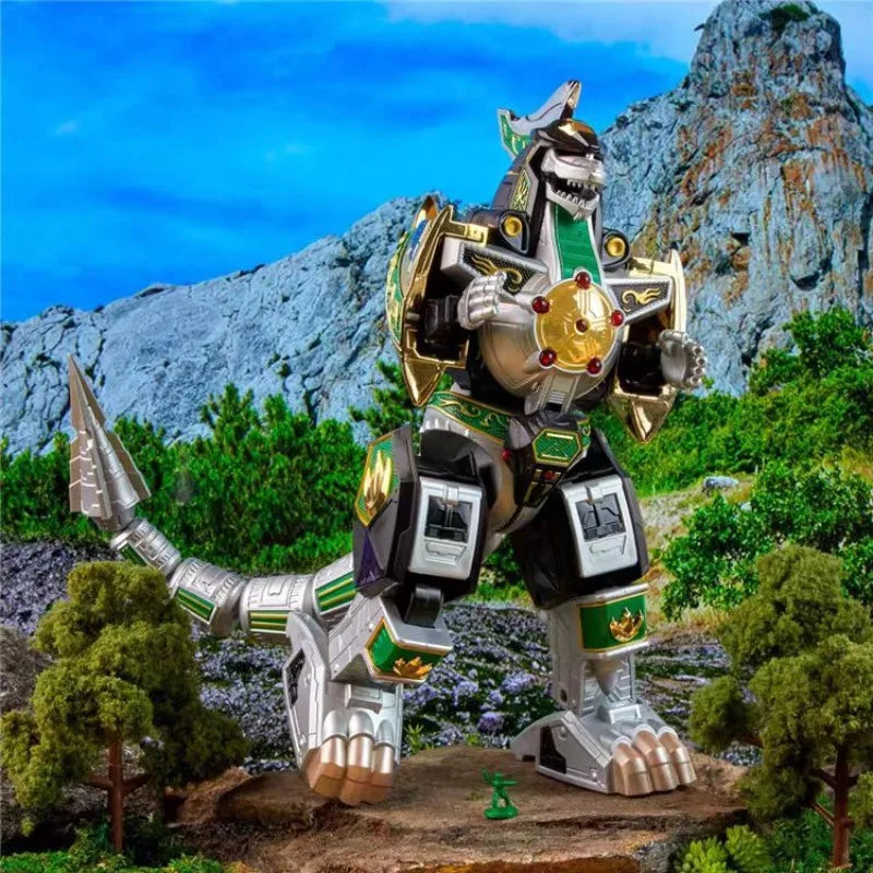 Original Hasbro Power Rangers Lightning Collection Scale Zord Ascension Project Mighty Morphin Dragonzord Anime Figure Toy