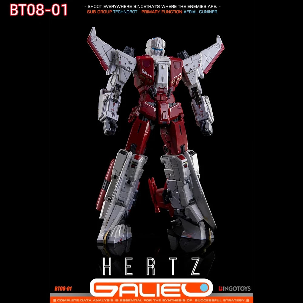 [In Stock] Hot-Selling Toy BINGOTOY BT08-01 Computron Strafe Action Figure Boys' Birthday Gift Collection