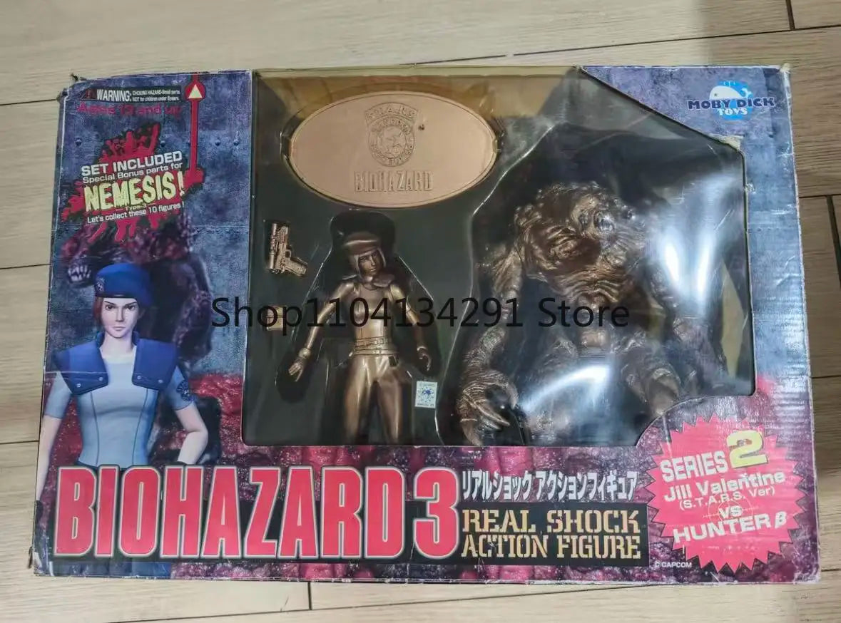 Original  Resident Evil Jill Foster Fly Skin Leather Jacket Tyrant Limited Edition Rare Collectible Figure Gift