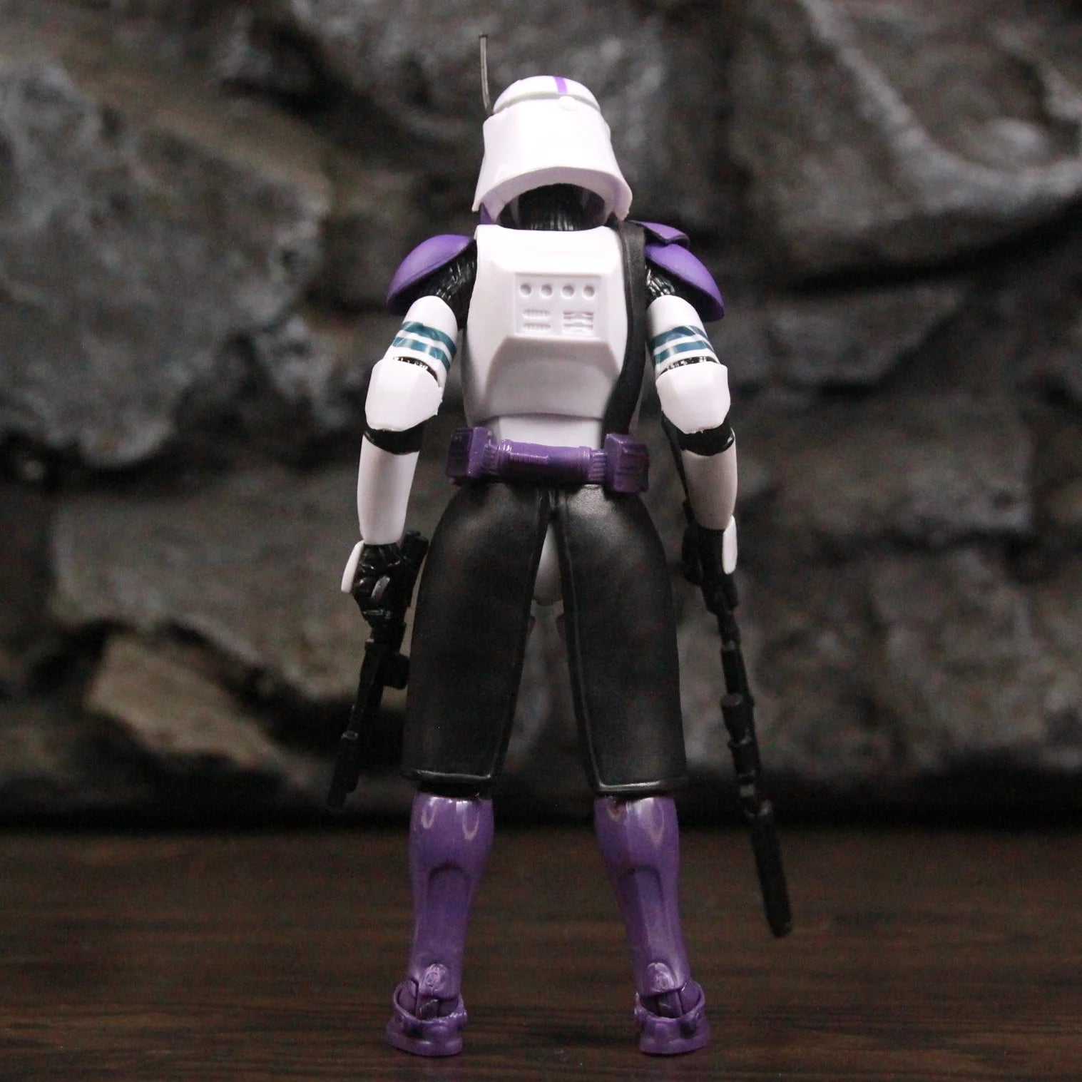 New Body 187th Legion Purple Phase II P2 ARF Trooper Commander Scout 6" Action Figure Mace Windu Republic Grand Army Clone Toys