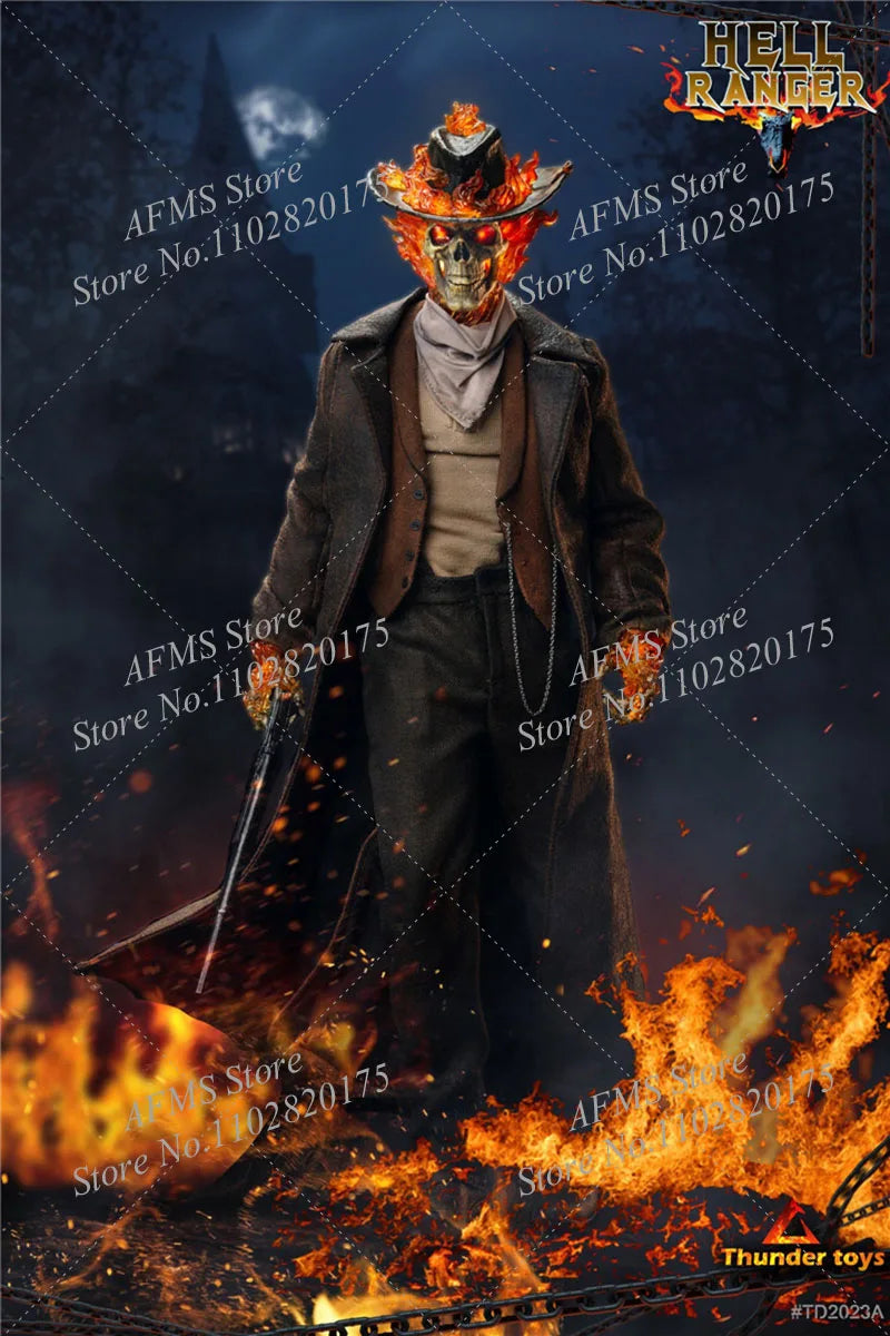 Thunder Toys TD2023 1/6 Scale Collectibles Ghost Rider Ghost Rider Full Set 12inch Men Soldier Action Figure Collection Gift