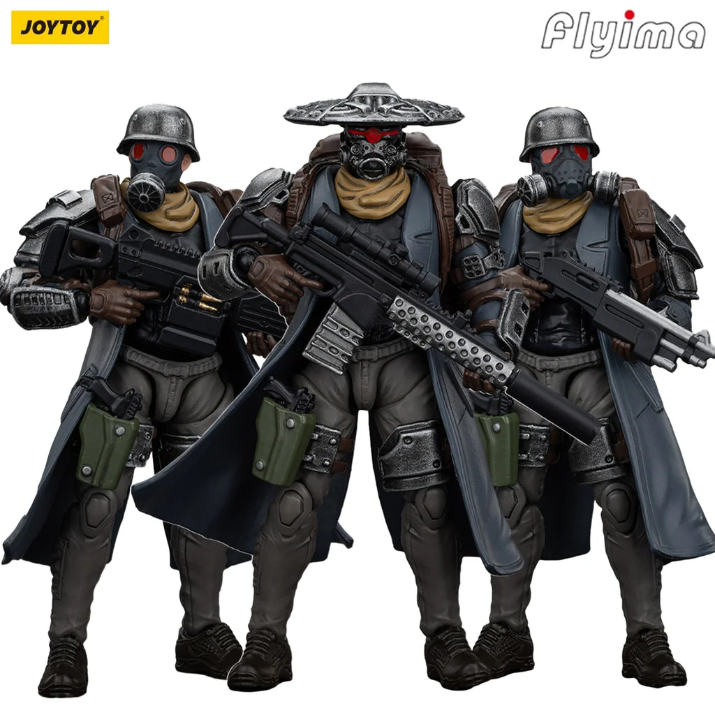 [IN STOCK]JOYTOY Battle of the stars Action Figure 1/18 Shadow Jaeger squad Viper&Jackal&Raven Model Gift collectibles