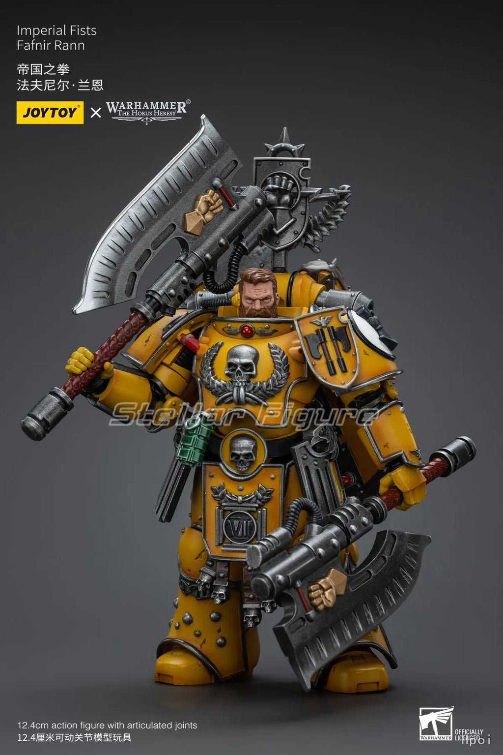 【SF】JOYTOY 1/18 Action Figure Imperial Fists Fafnir Rann Model Toys Gifts Collection Ornaments